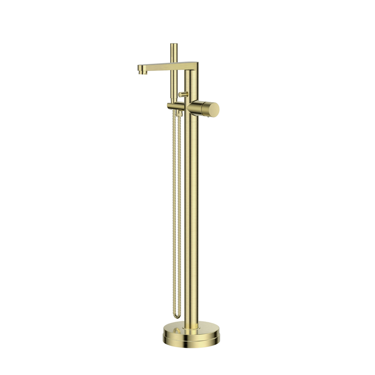Koko Free Standing Tap Brushed Brass