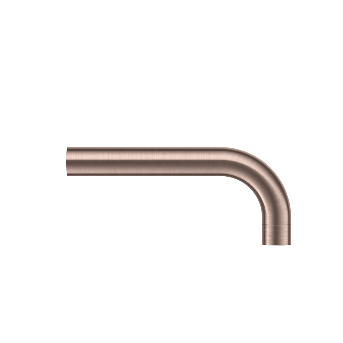 Core cloakroom brass spout 140mm Brushed Bronze
