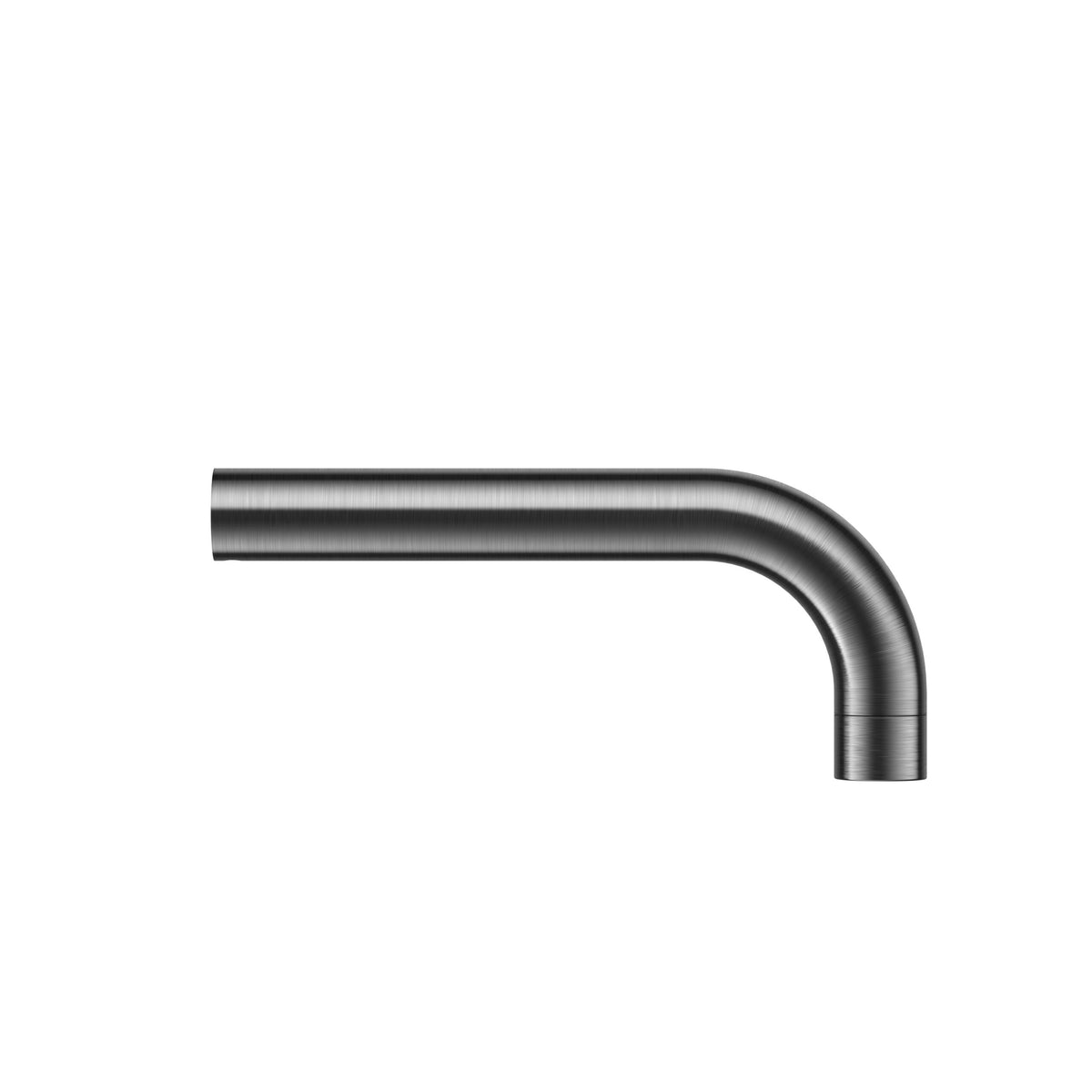 Core cloakroom brass spout 140mm Gun Metal