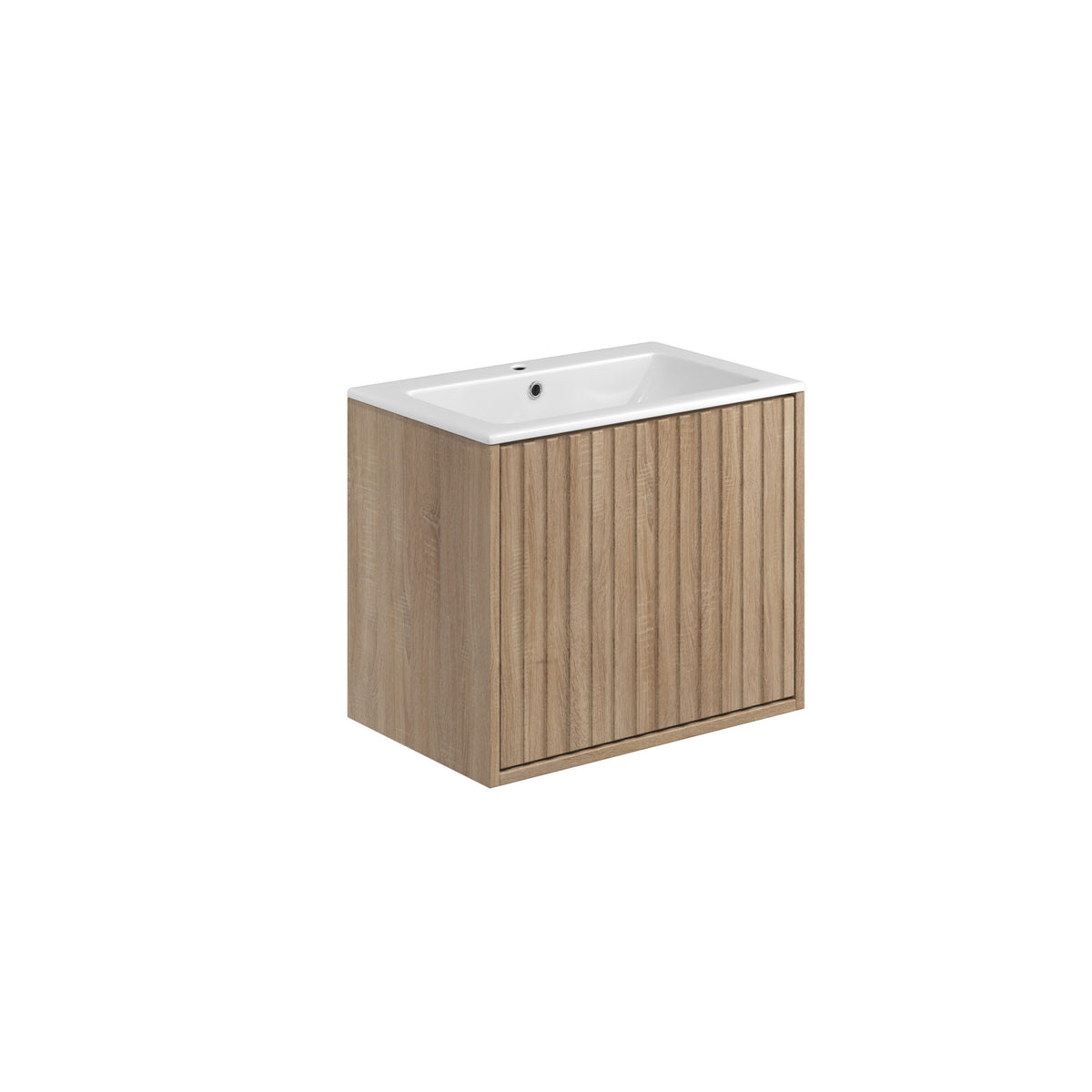 Alfie 600mm Fluted Vanity Sonoma Oak