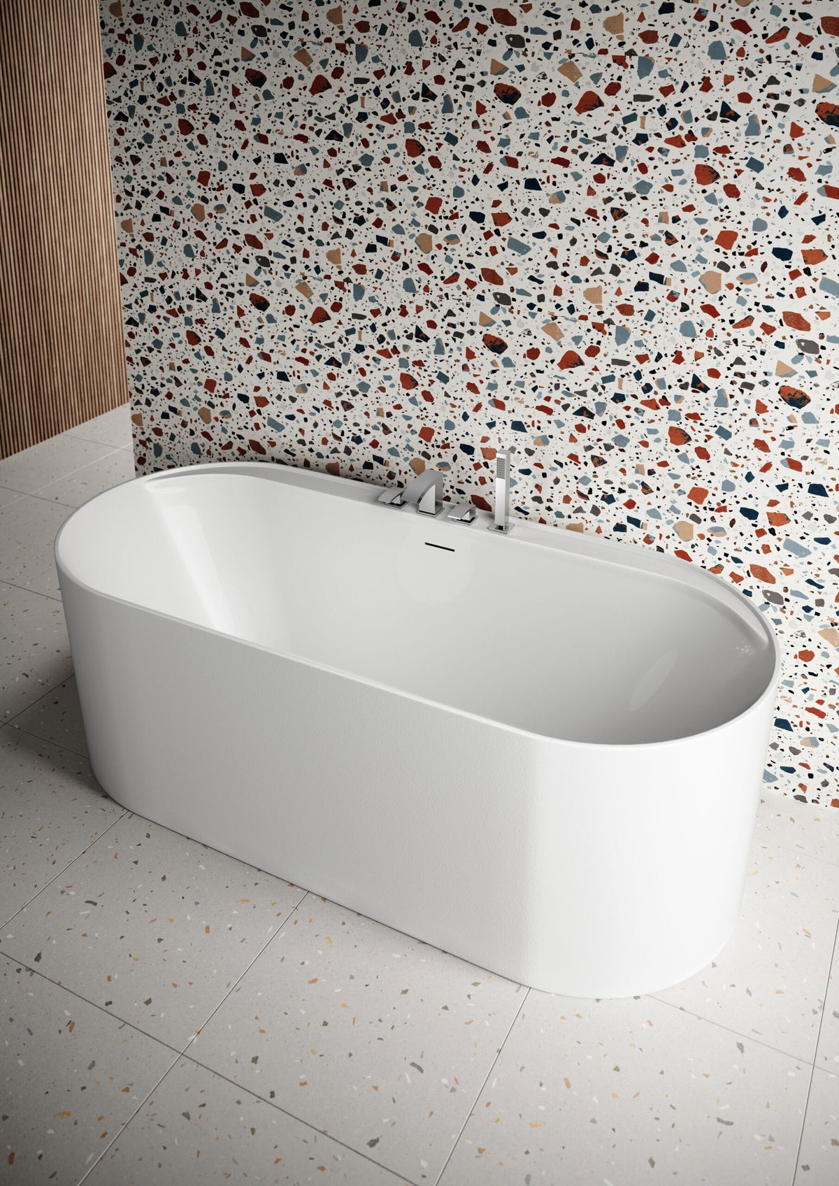 Tutto FS Bath 1700 x 750 x 580mm White