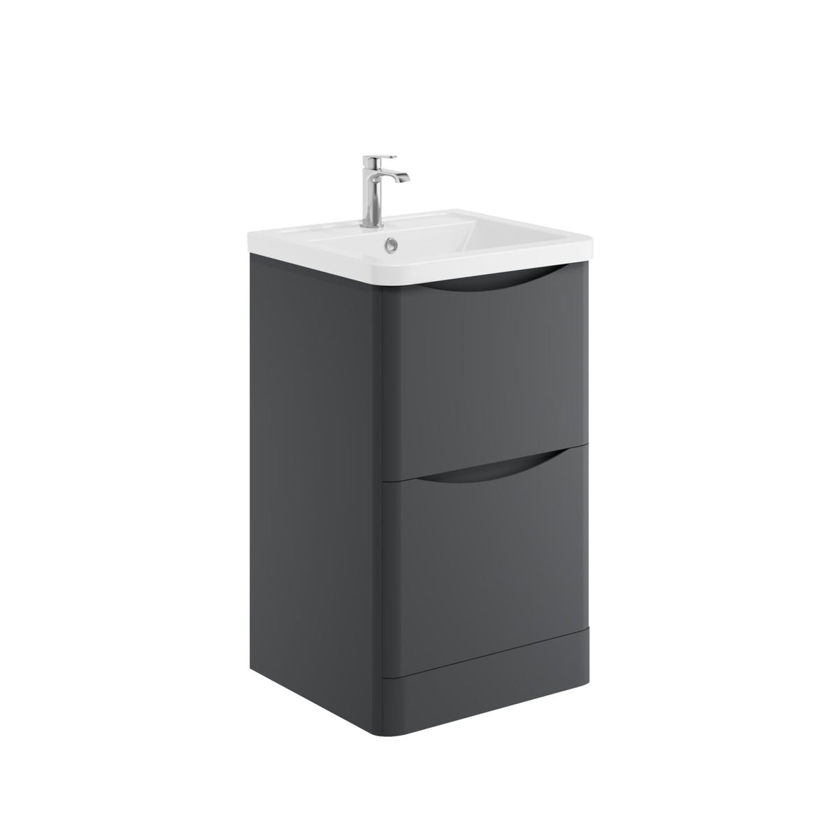 Bella 500 Floor Cabinet Graphite Grey