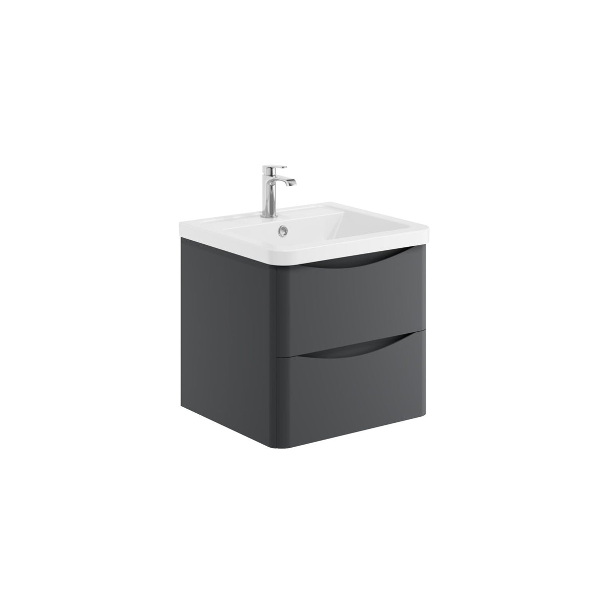 Bella 500 Wall Cabinet Graphite Grey