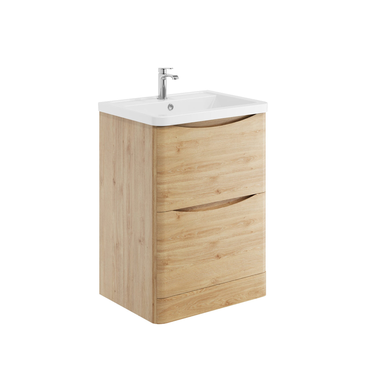 Bella 600 Floor Cab Davos Oak