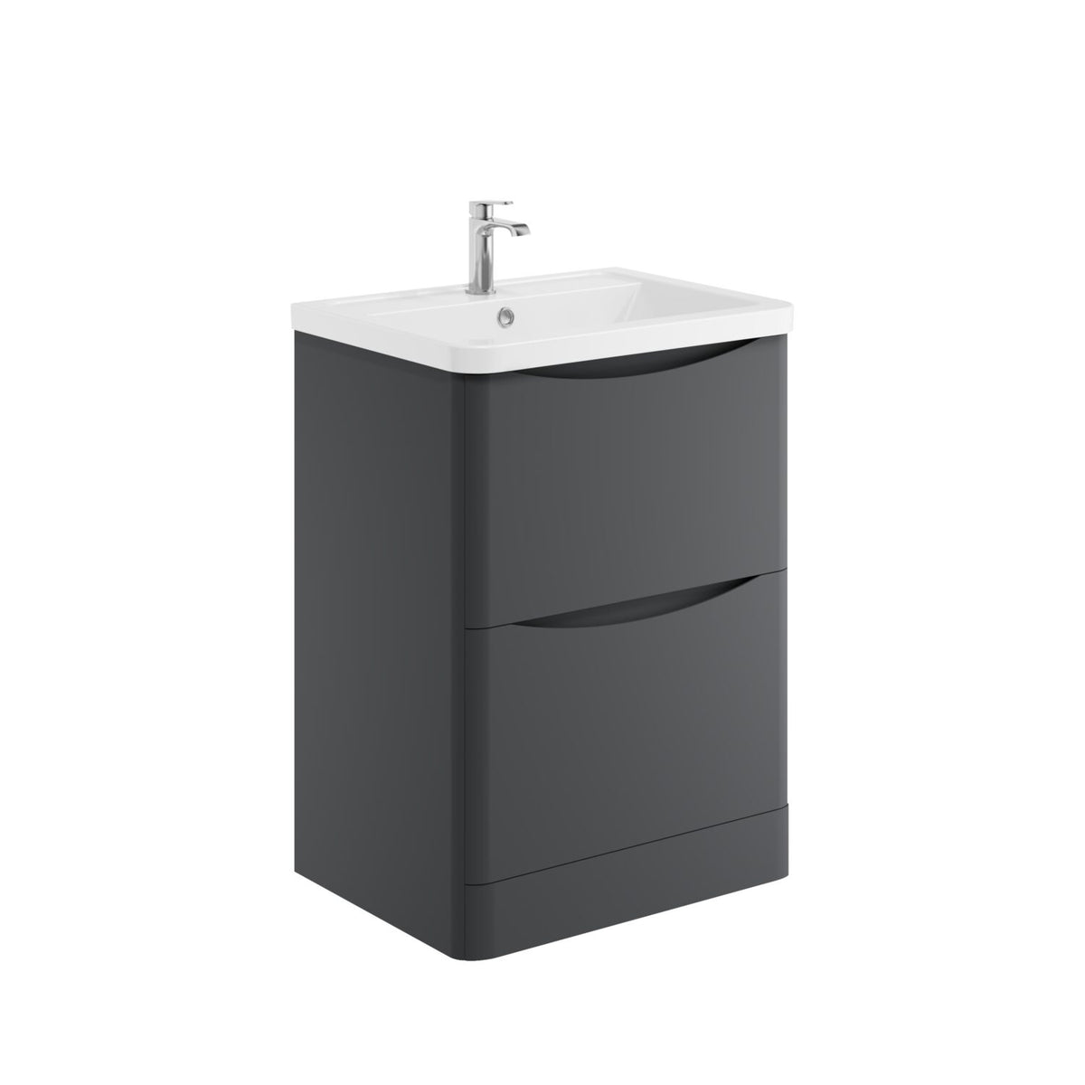 Bella 600 Floor Cabinet Graphite Grey