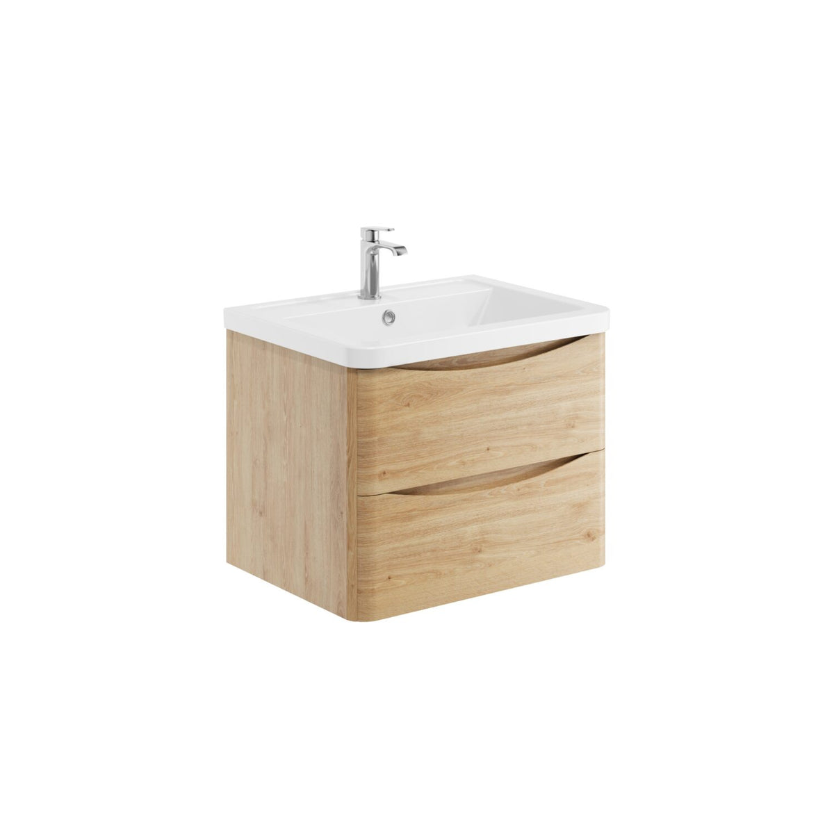Bella 600 Wall Cab Davos Oak