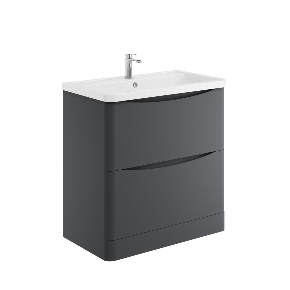 Bella 800 Floor Cab Matt Grey