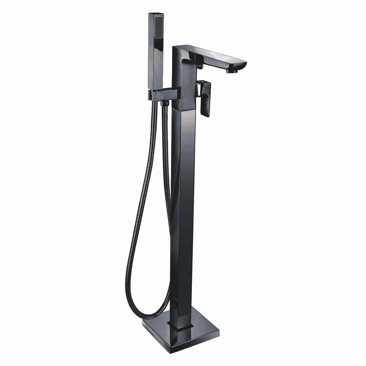 Muro Blk Freestanding bath shower mixer