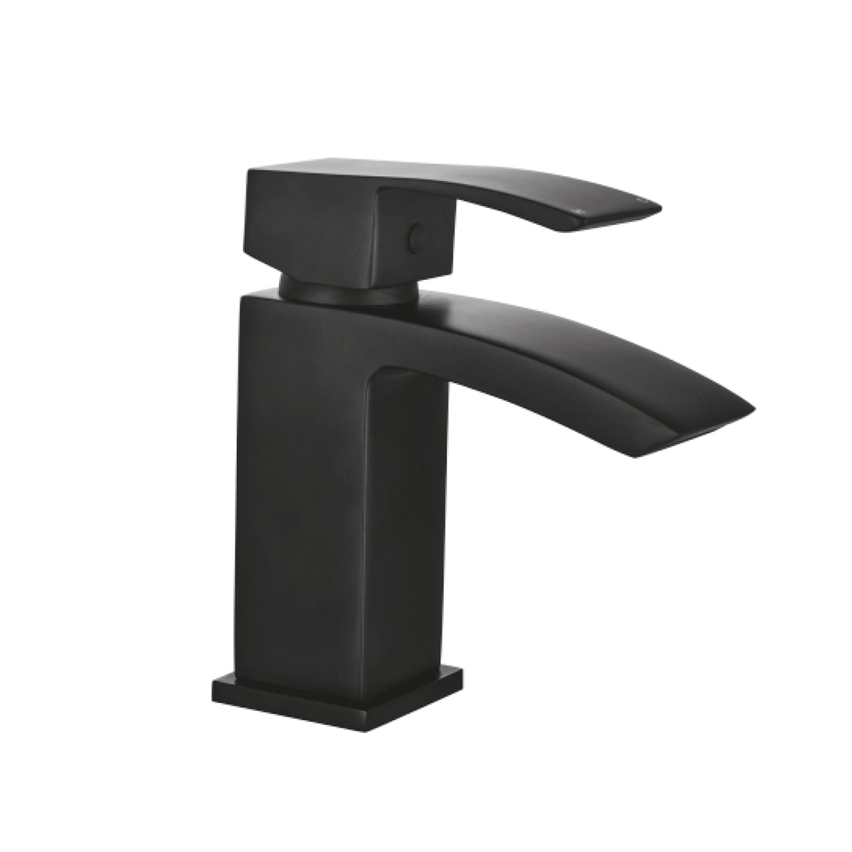 Matt Black Mini Mono Basin Mixer
