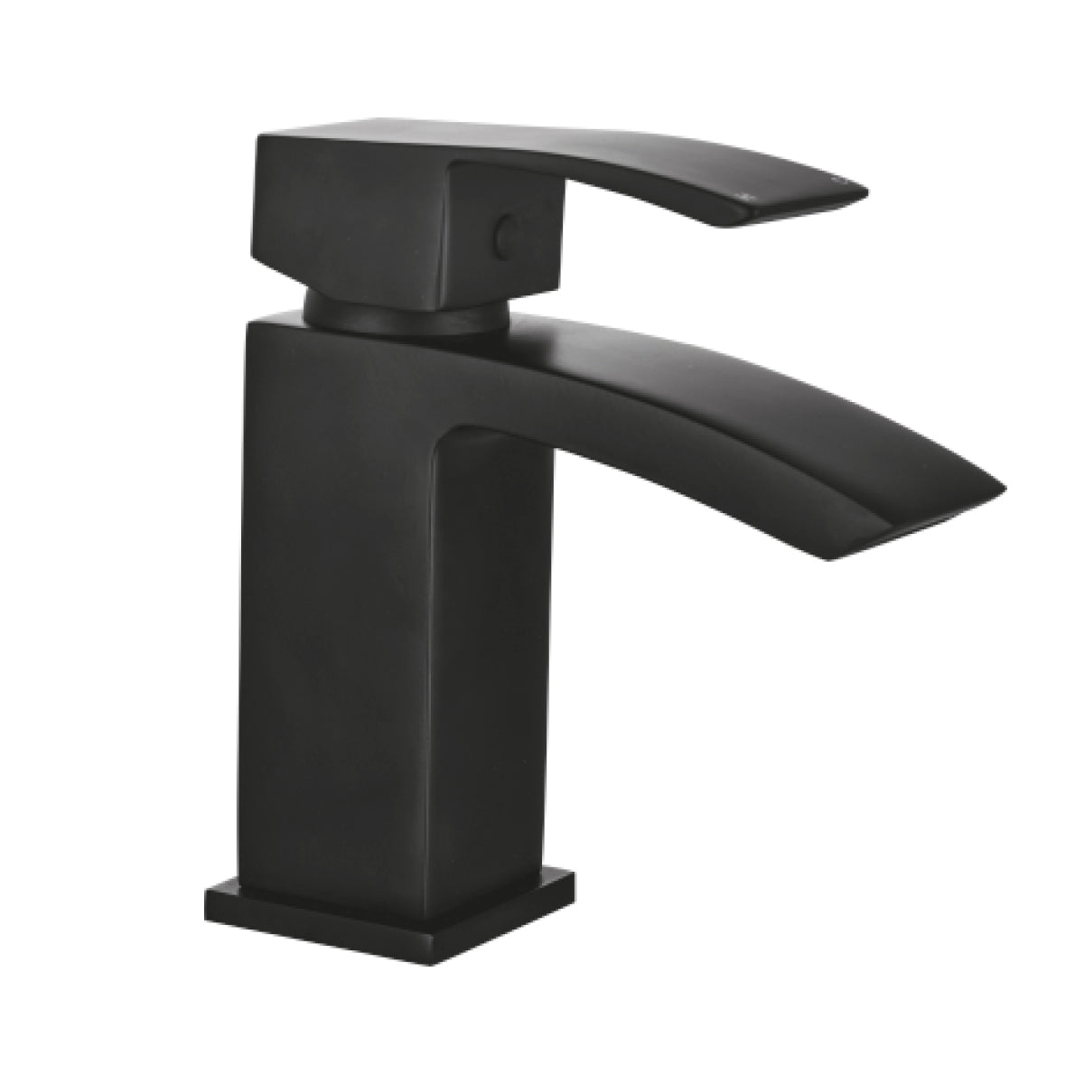 Matt Black Mono Basin Mixer