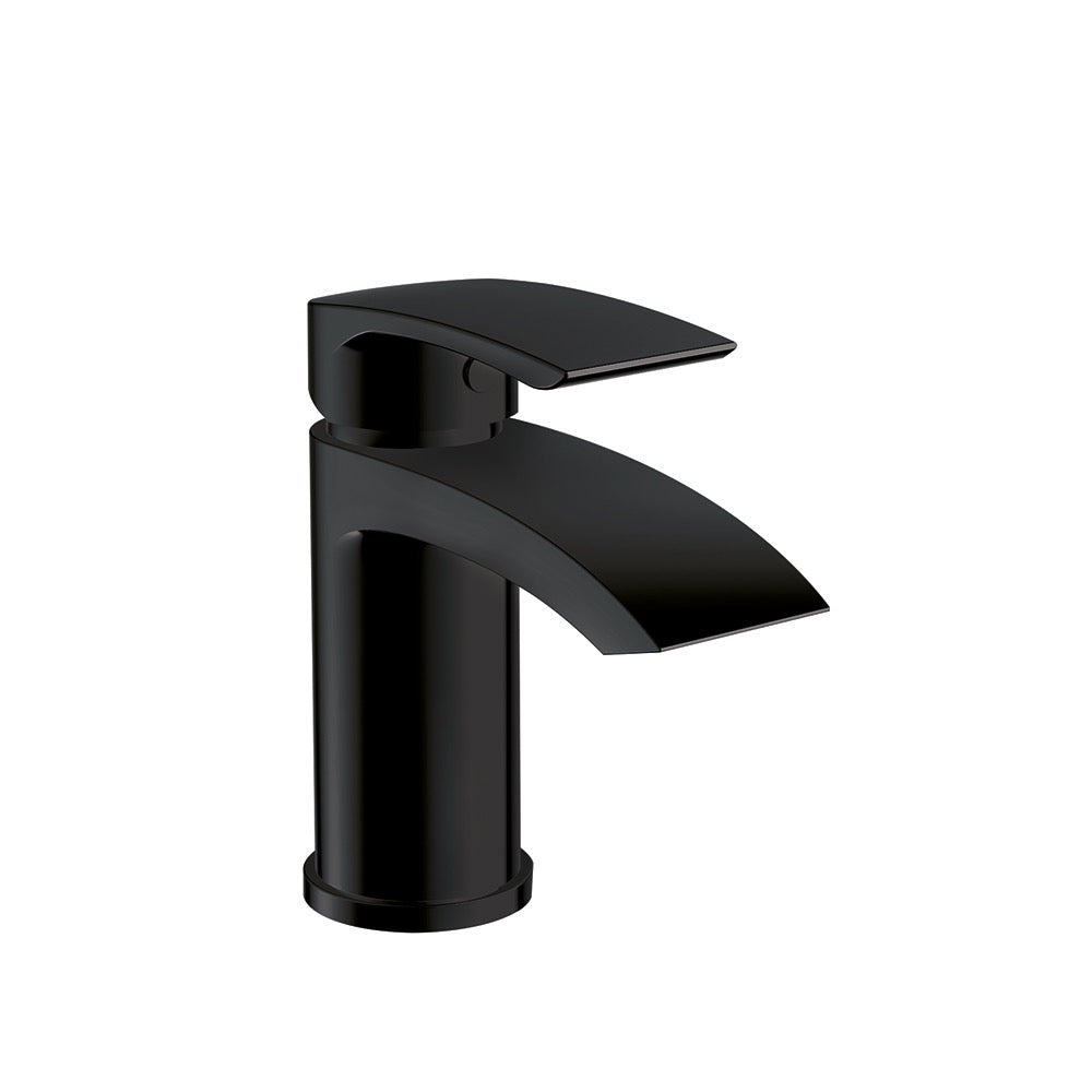 Matt Black Mono Basin Mixer