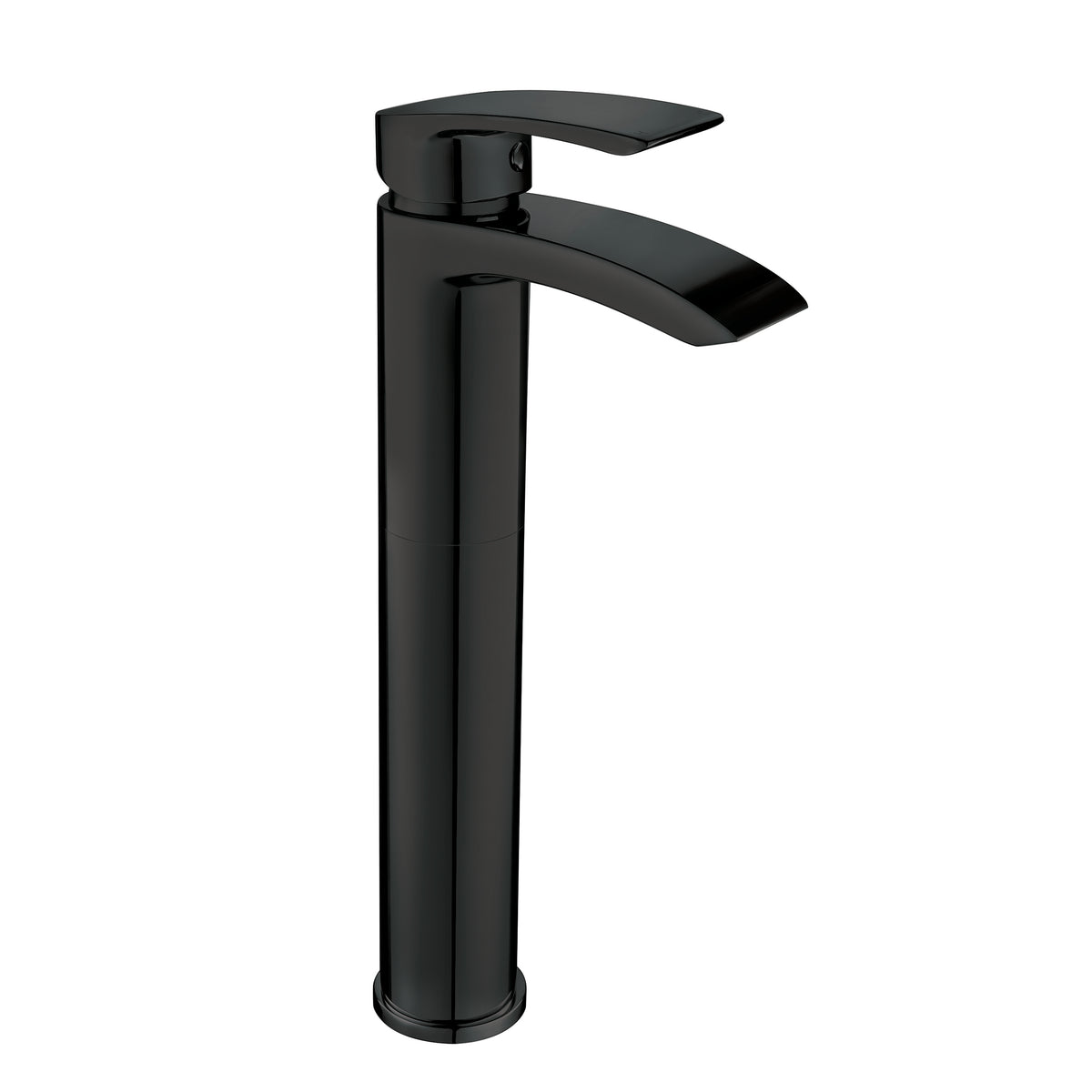 Matt Black Tall Mono Basin Mixer
