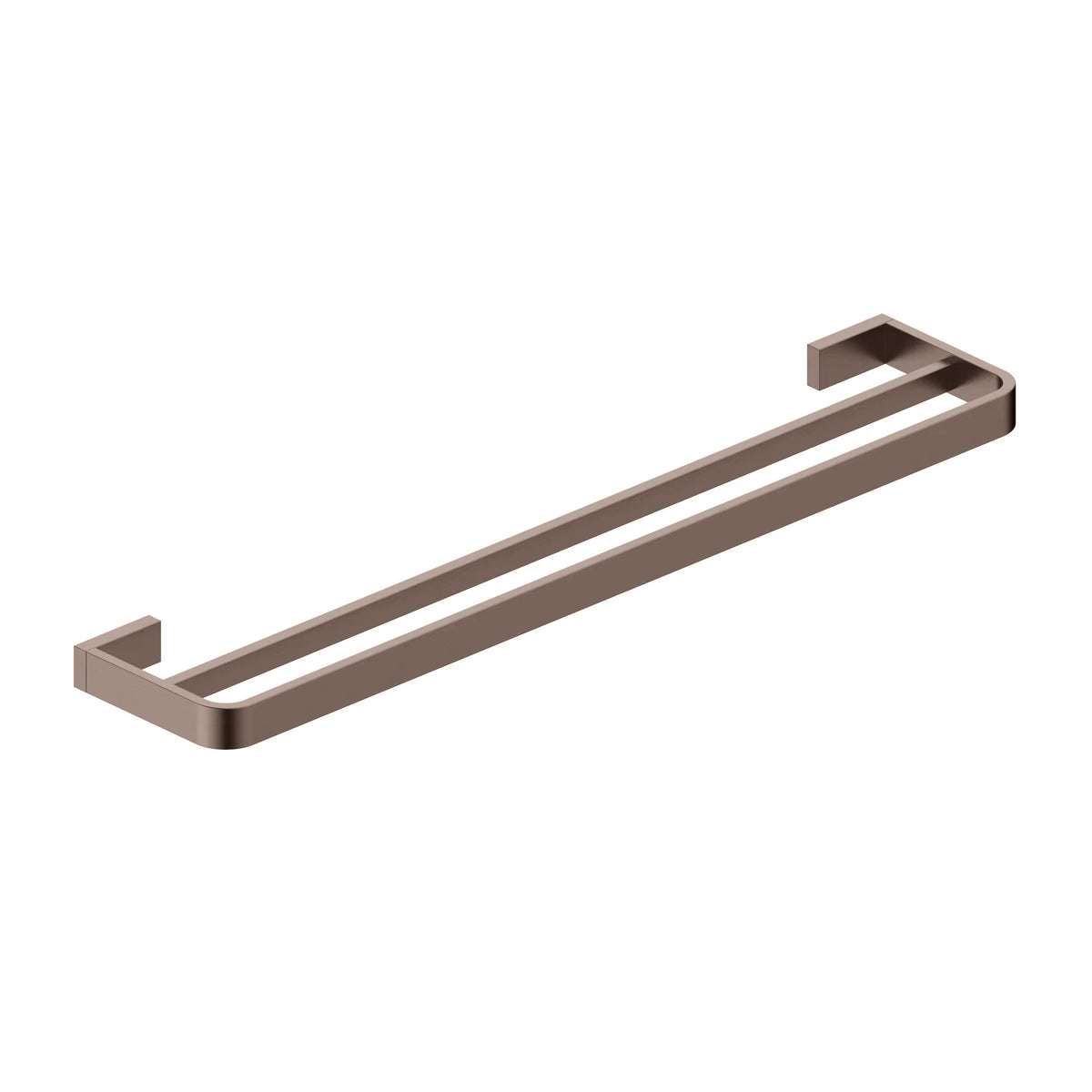 Brushed BRONZE Double Towel Rail