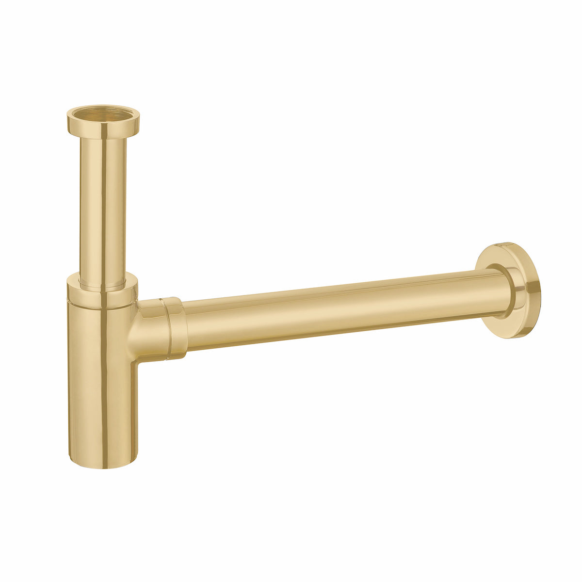 Minimalist Bottle Trap Brass