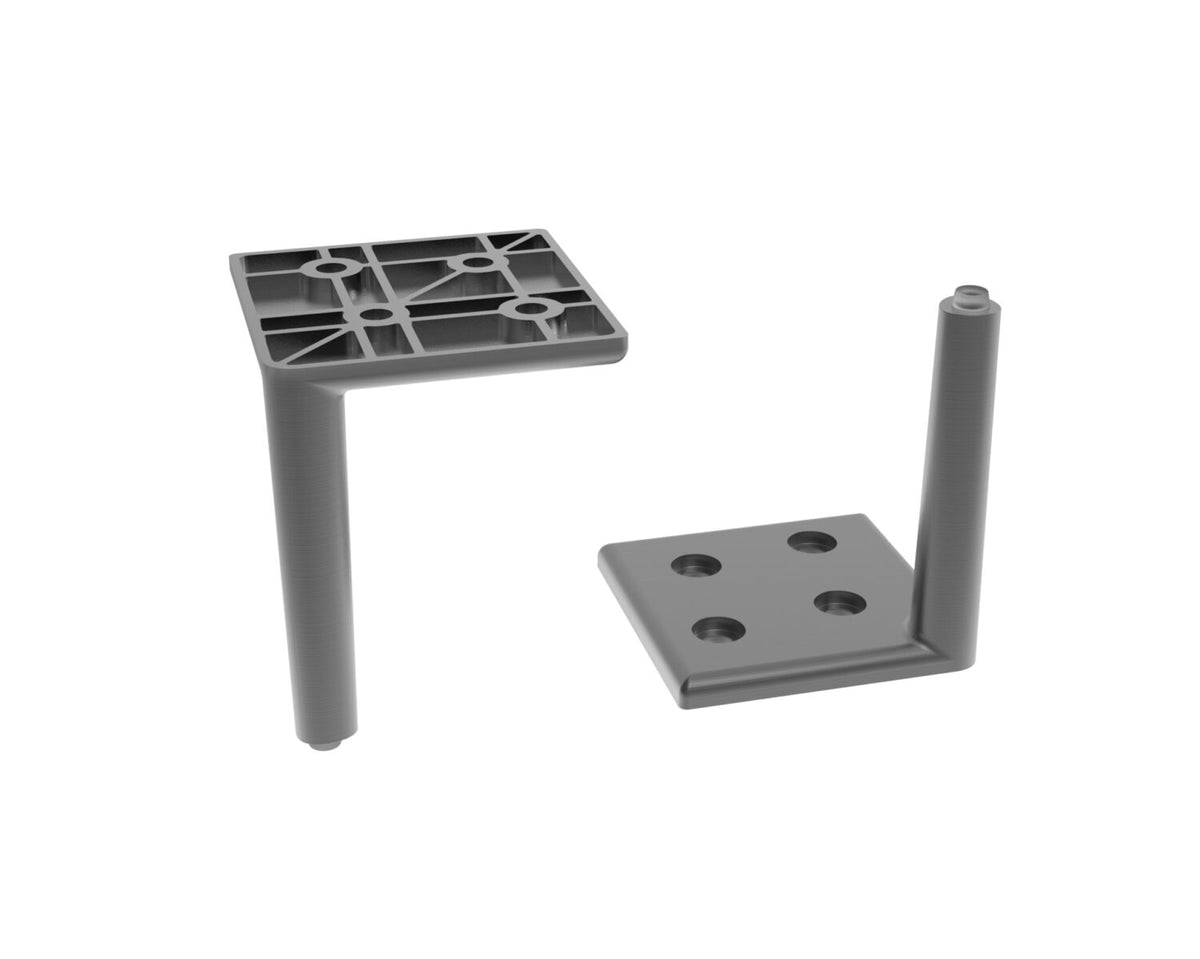 Cabinet Leg Gunmetal