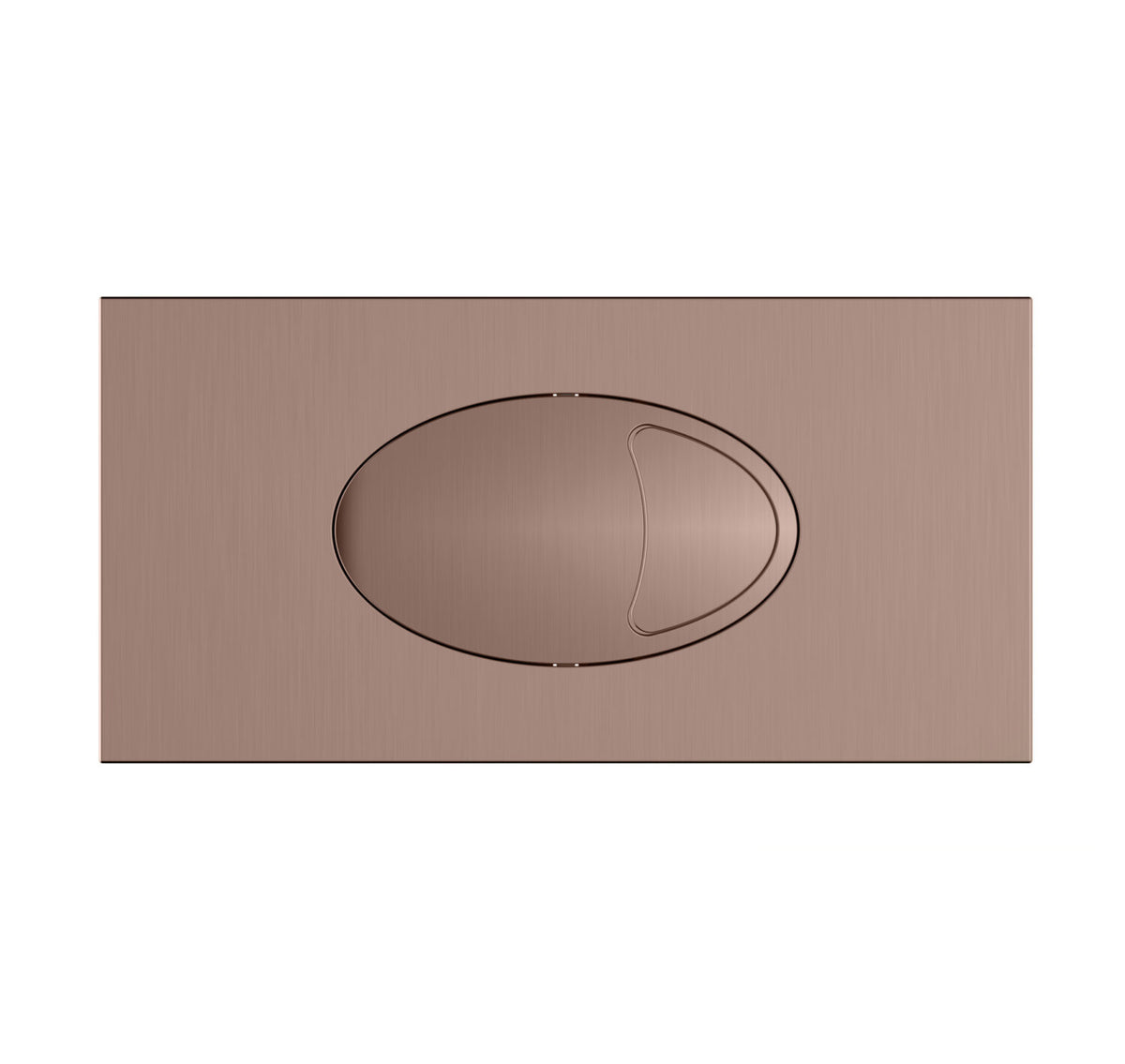 Large Bronze dual flush plate & access panel 240x120mm