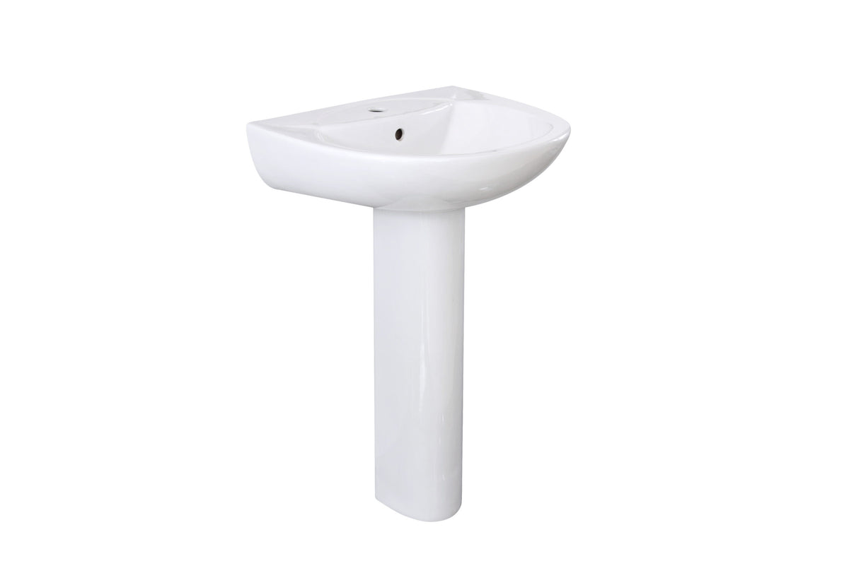 Complete Basin & Pedestal 1 TH