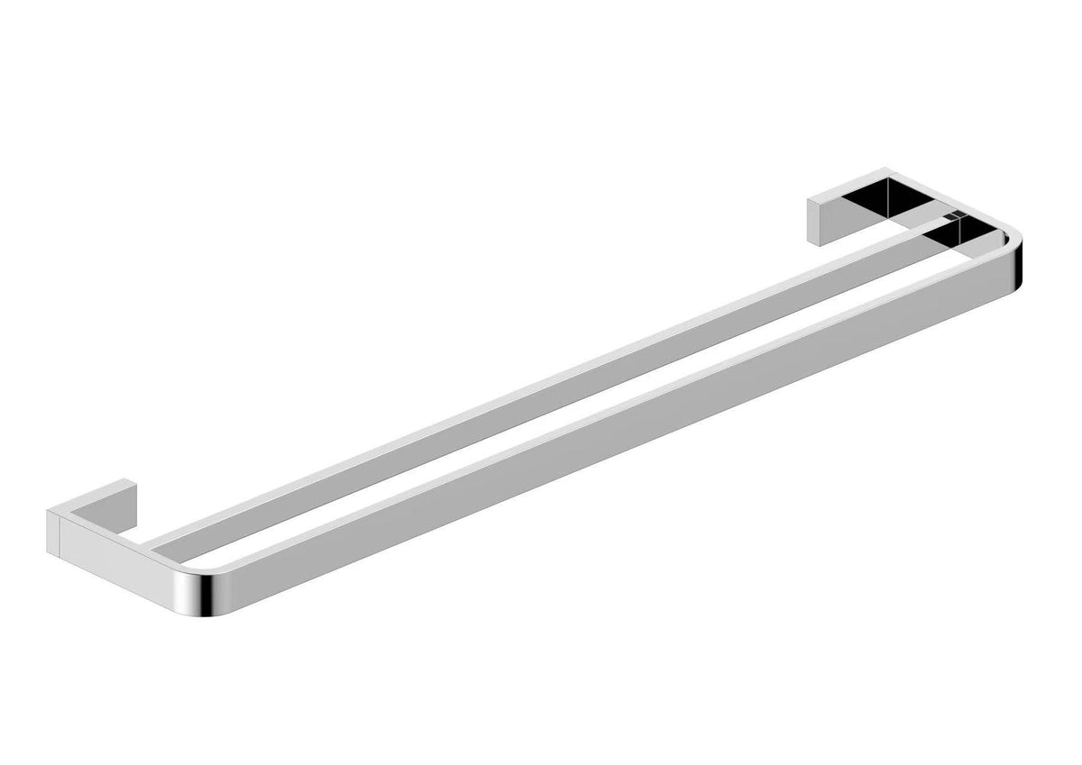 Chrome Double Towel Rail