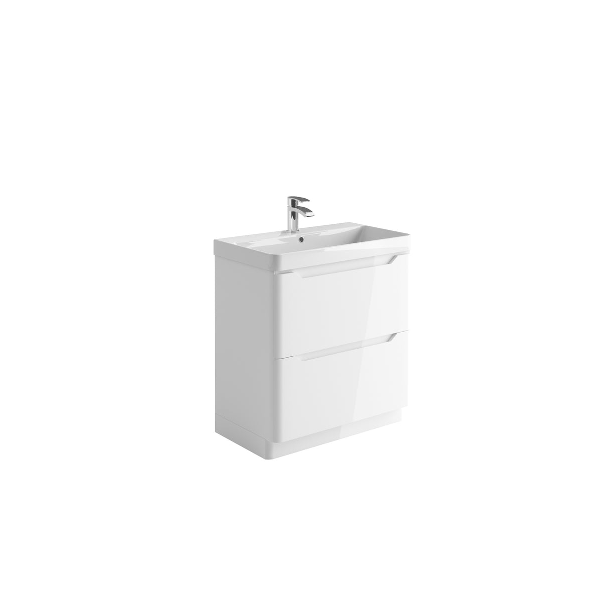 Ella 800 Floor Unit White
