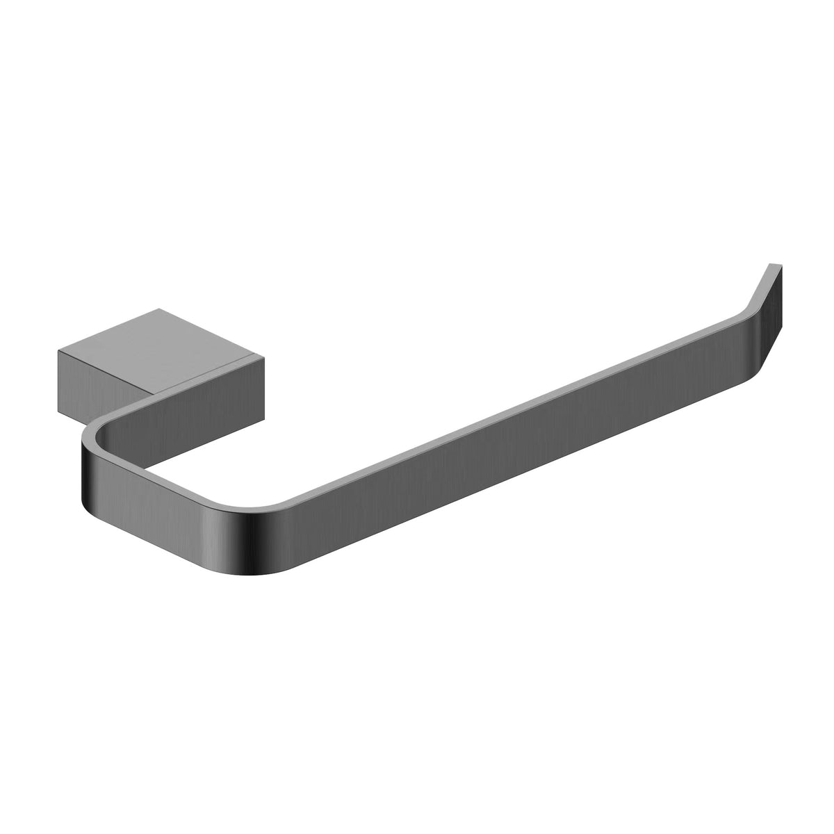 Napoli Gunmetal Towel Ring Matte Black