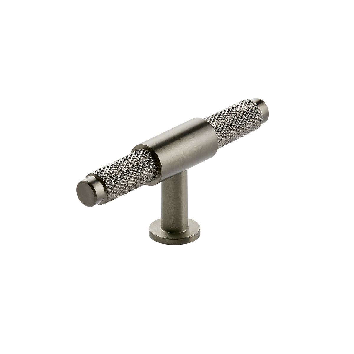 Knurled T Bar 95mm Handle Gunmetal