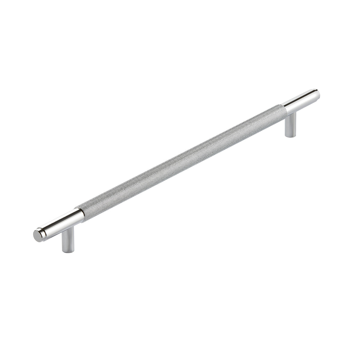 Knurled 400mm Handle Chrome