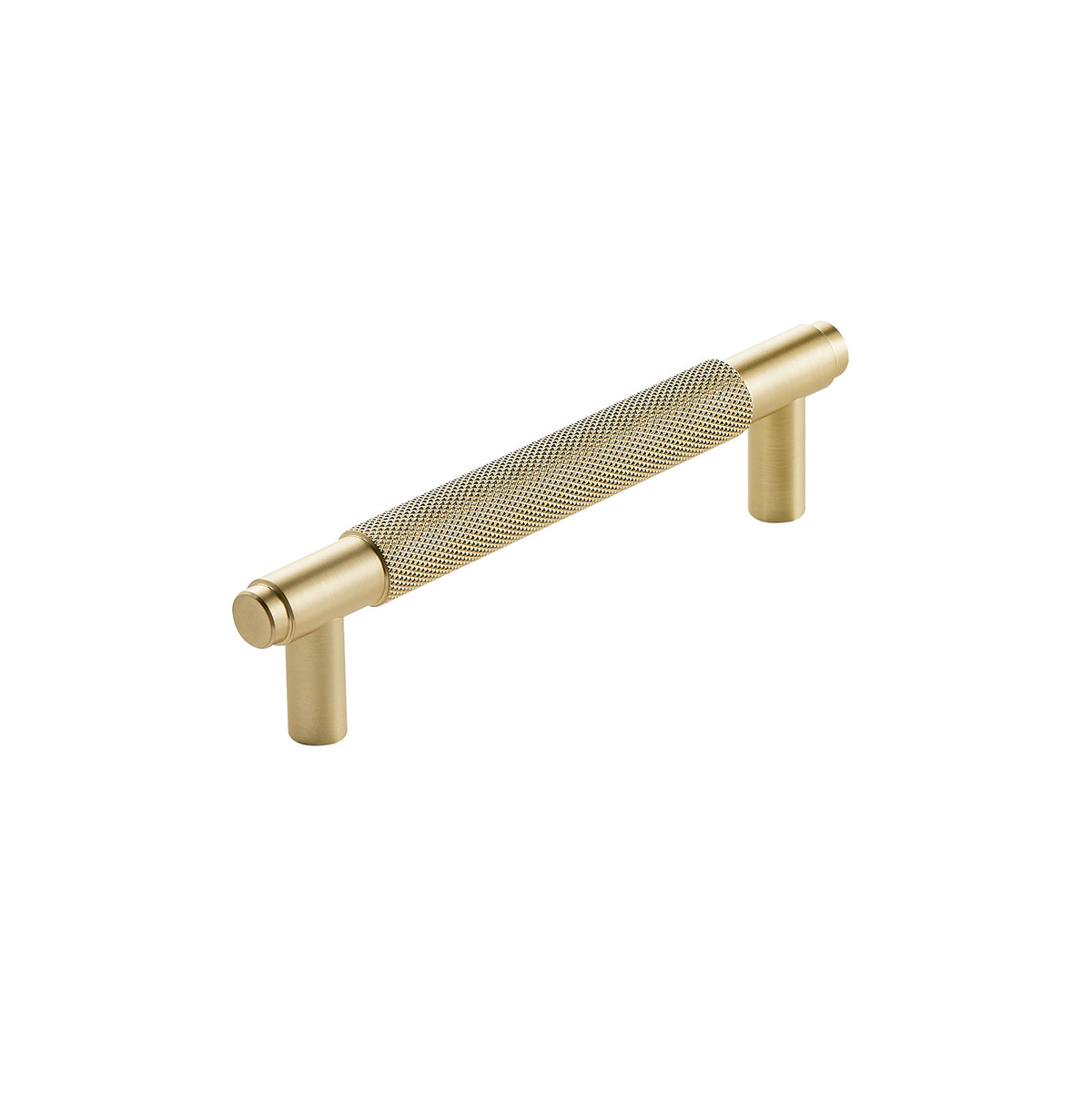 Knurled 160mm Handle Brushed Brass