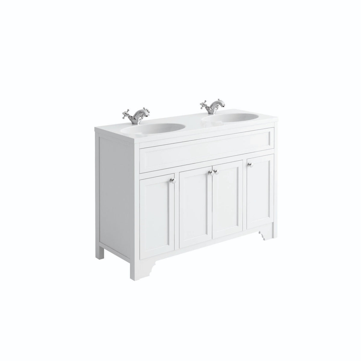"Dutchy" 1200mm Vanity Unit Arctic White