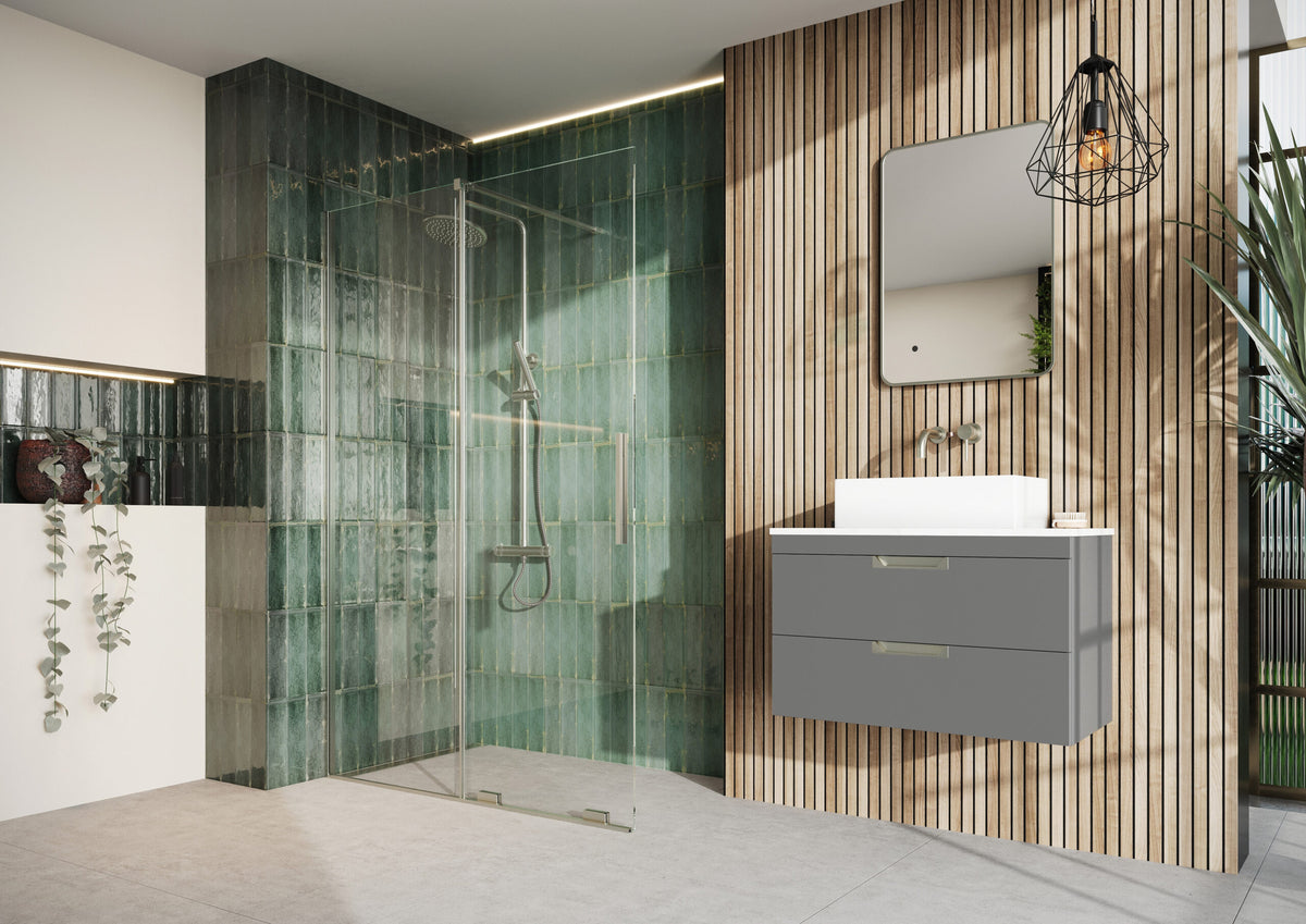 Momentum Door Profile and Accessories Pack Brushed Nickel