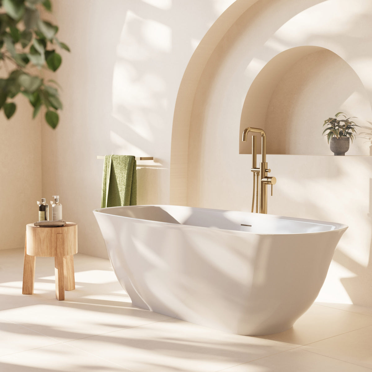 Coral Freestanding Bath 1700x750 White