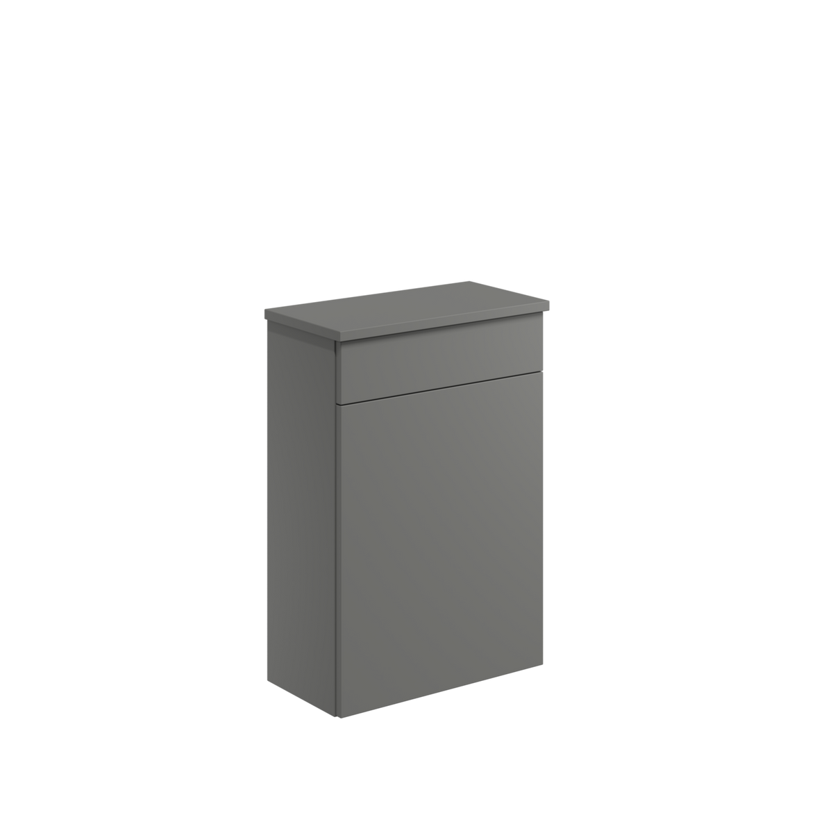 Aubrey 500mm WC Unit Matt Grey