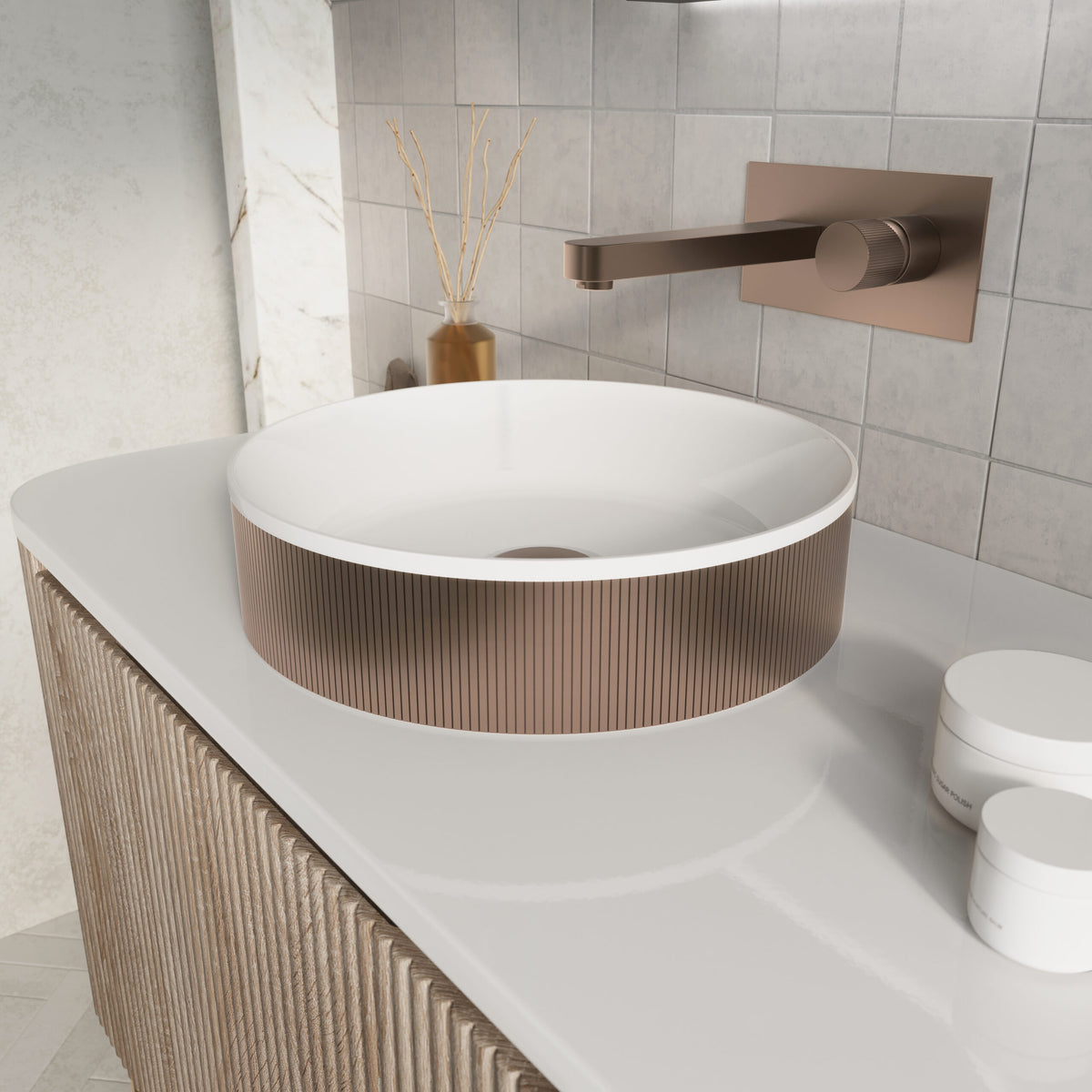 Koko Basin Brushed Brass