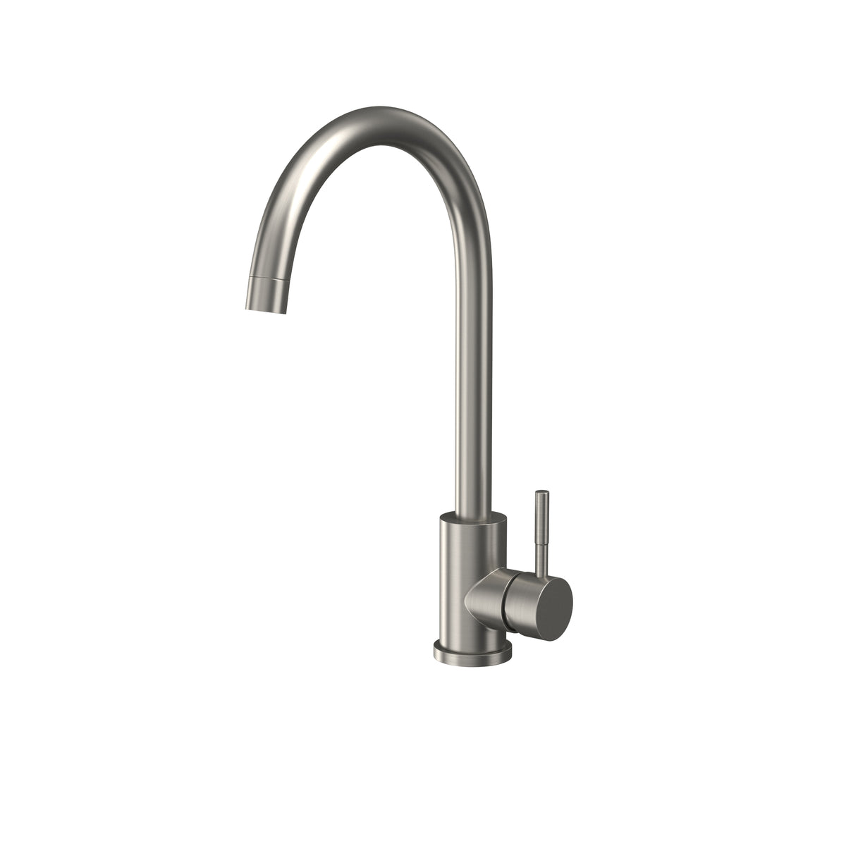 Kitchen Sink Tap Stainless Steel Single Hole