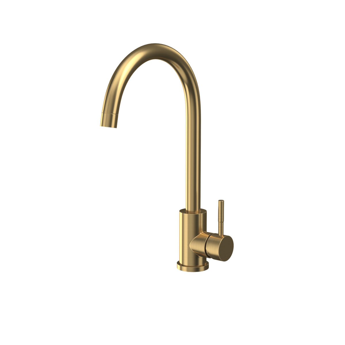 Kitchen Sink Tap Gold Single Hole