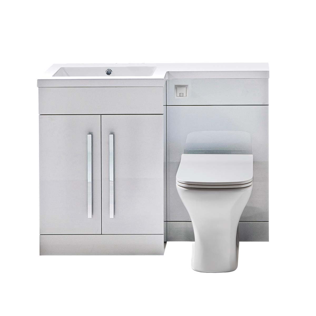 Lili 1100mm Sculptured Stone Basin Left and Right Hand Options