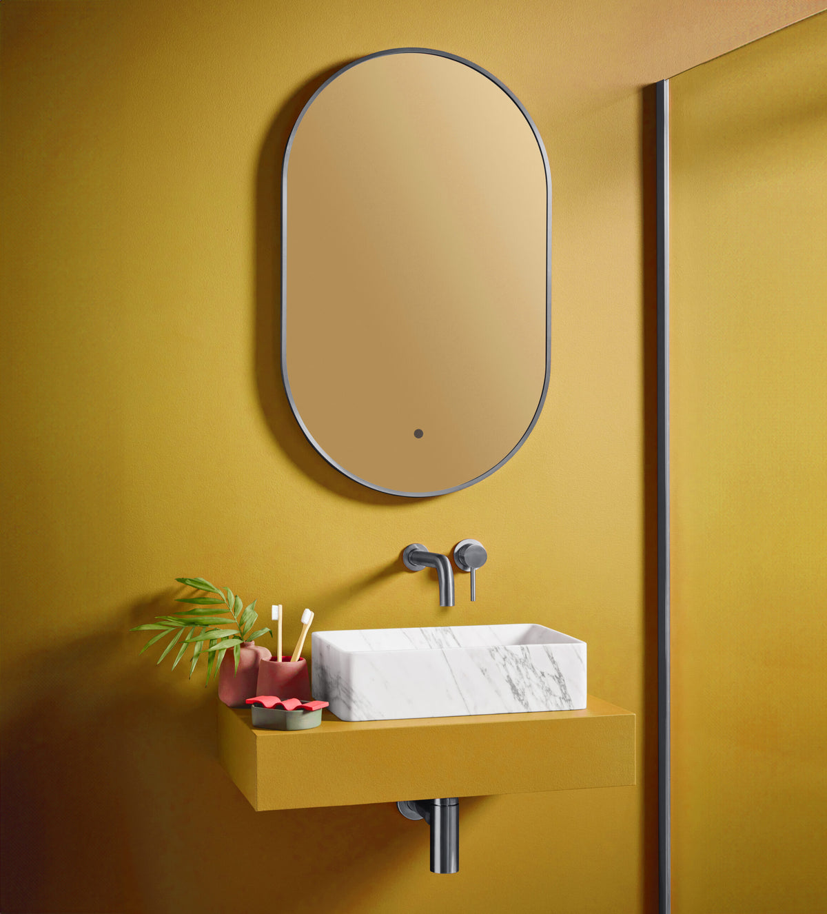 Tablet Mirror 500x800 Gunmetal
