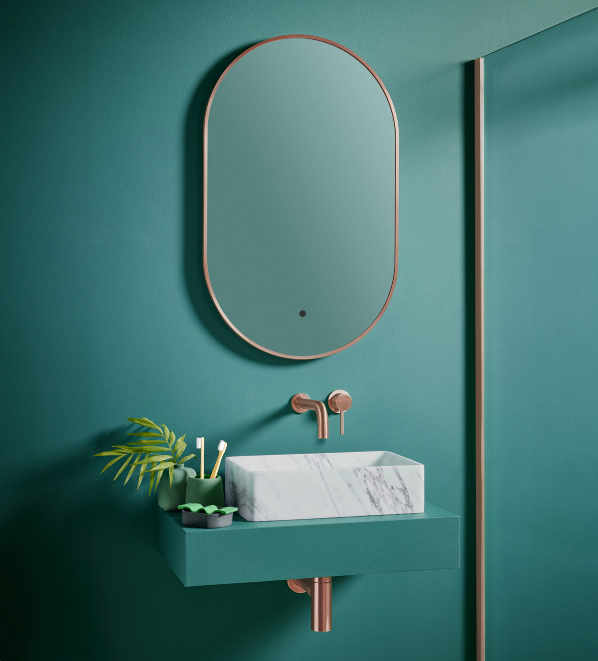 Tablet Mirror 500x800 Bronze