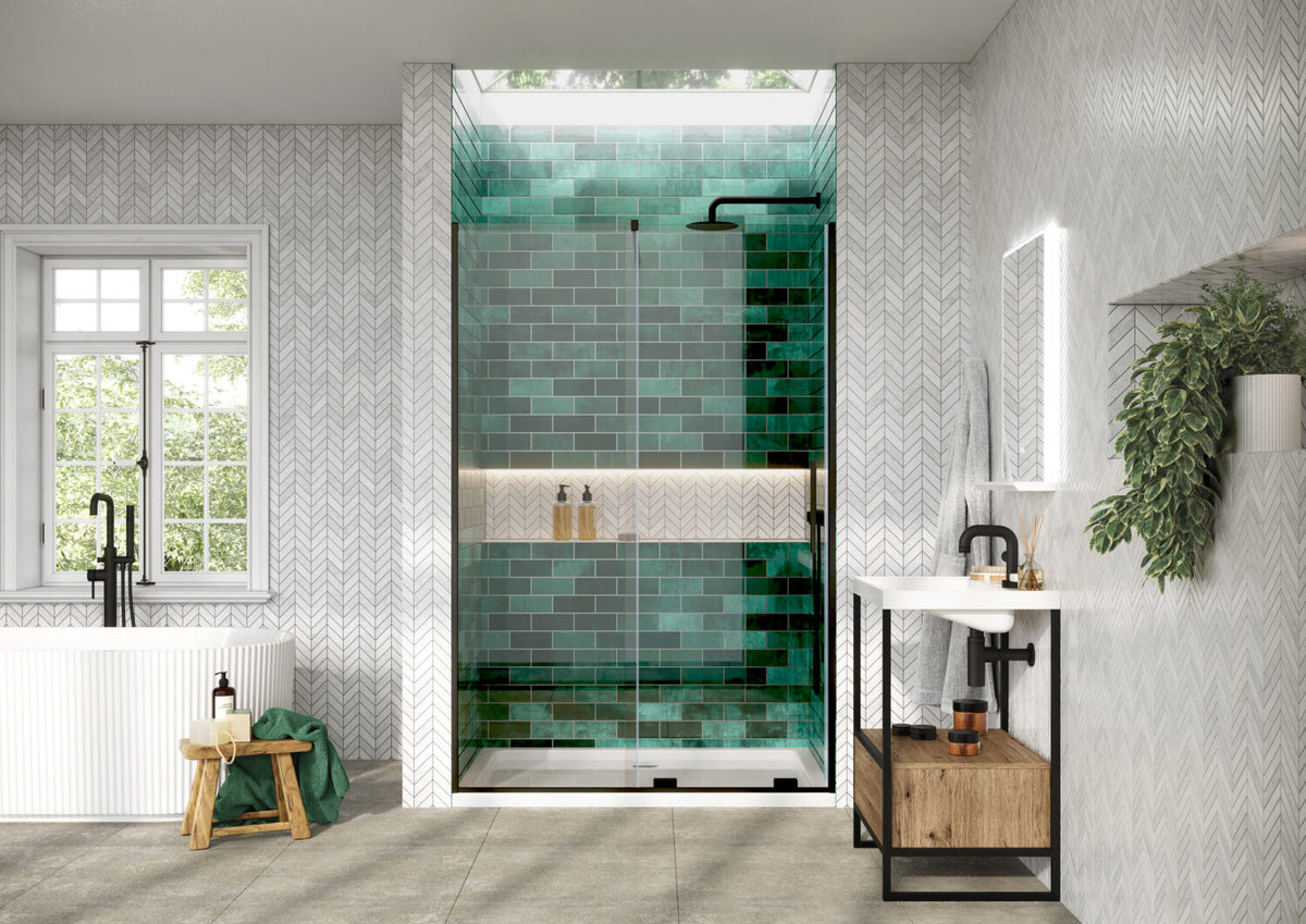 Momentum 8mm Sliding Wetroom 1600mm x 2000mm (note due to weight this product is split in to 2 packs)