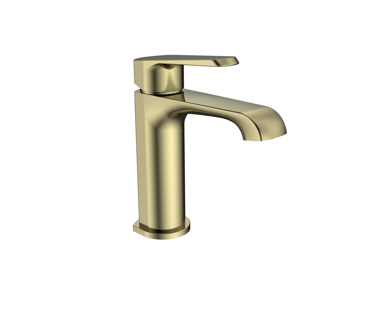 Montana Basin Mono (no waste) Brushed Brass