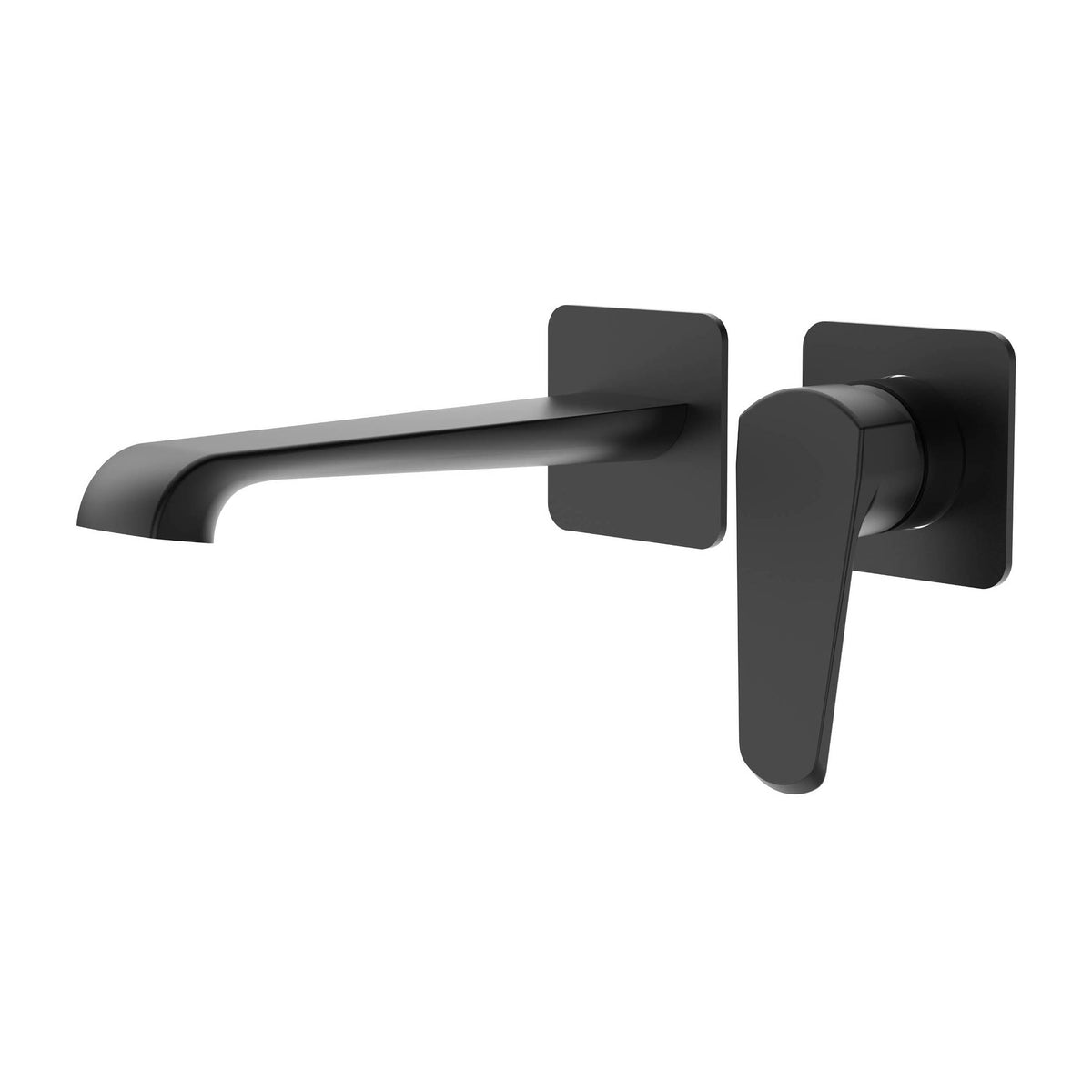 Montana Wall Mounted Bath Filler Matt Black
