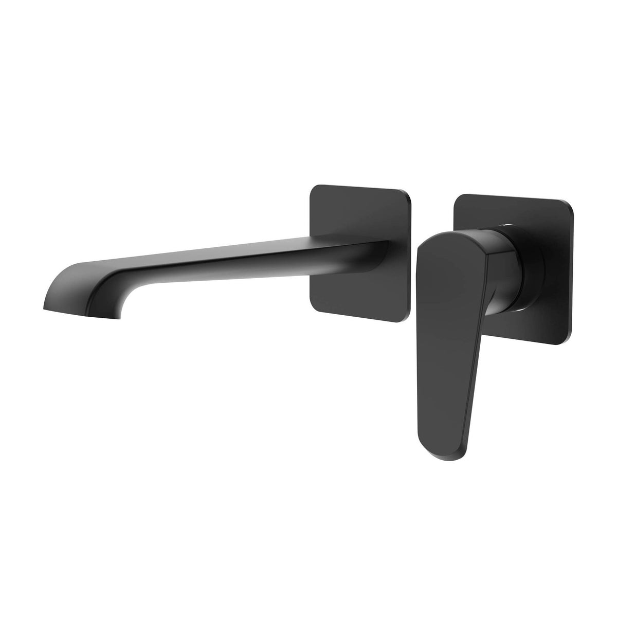 Montana Wall Mounted Basin Filler Matt Black