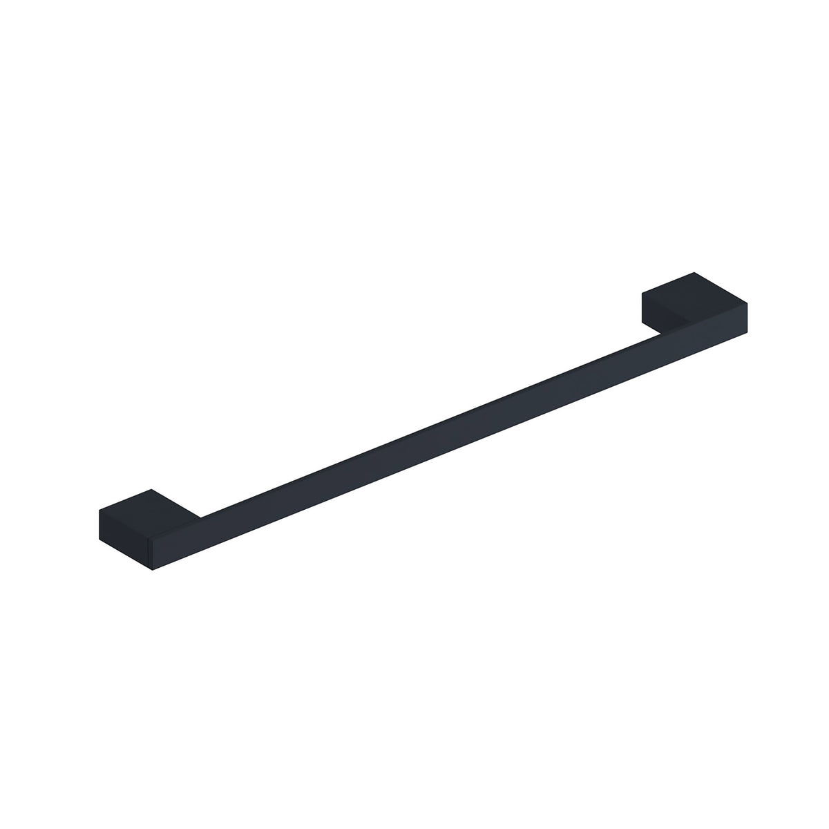 Black Towel Bar 60cm