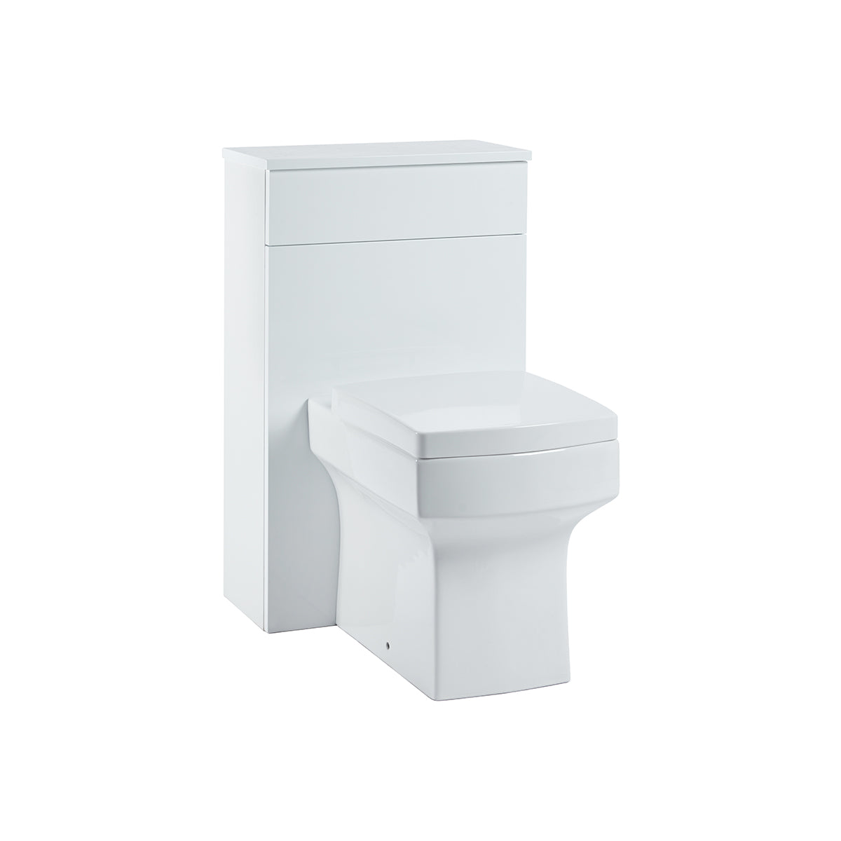 Muro Wall Hung Furniture - 500 WC Unit - Gloss White