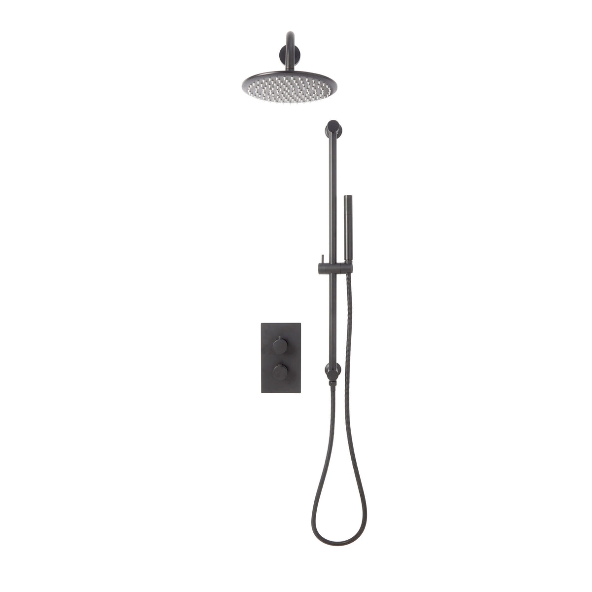 Core Black Round handle head & handset Riserkit Gunmetal