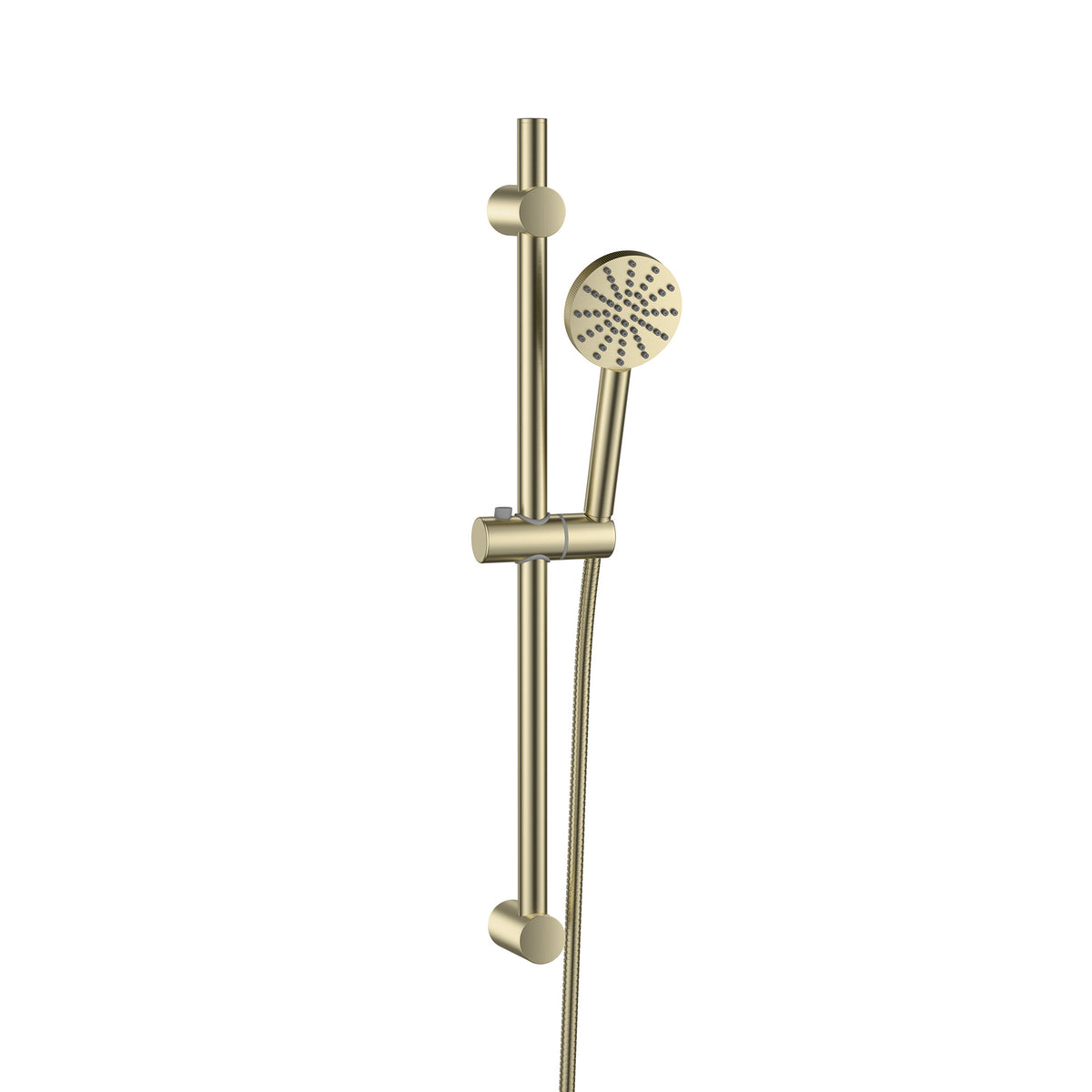 Riser Rail Exposed Br Brass