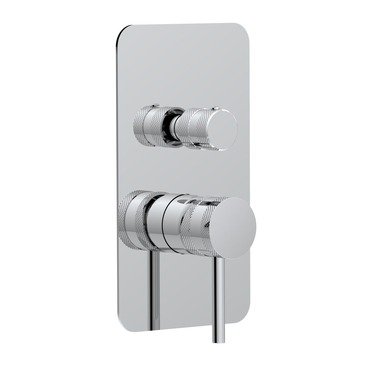 Core Concealed Manual Dual Outlet Chrome