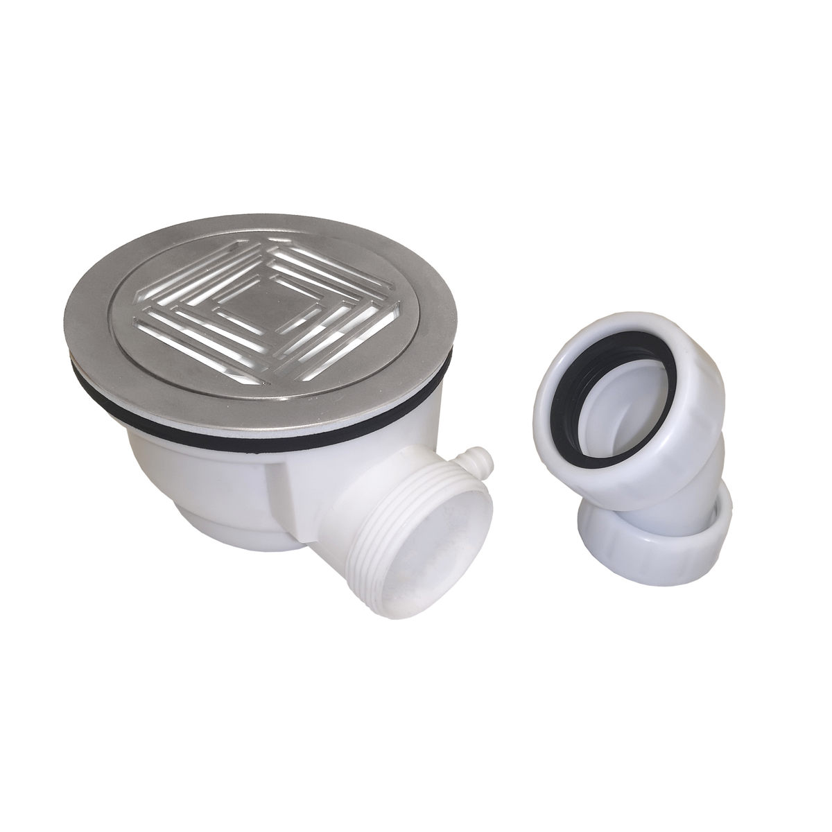 Shower Tray waste Brushed Nickel