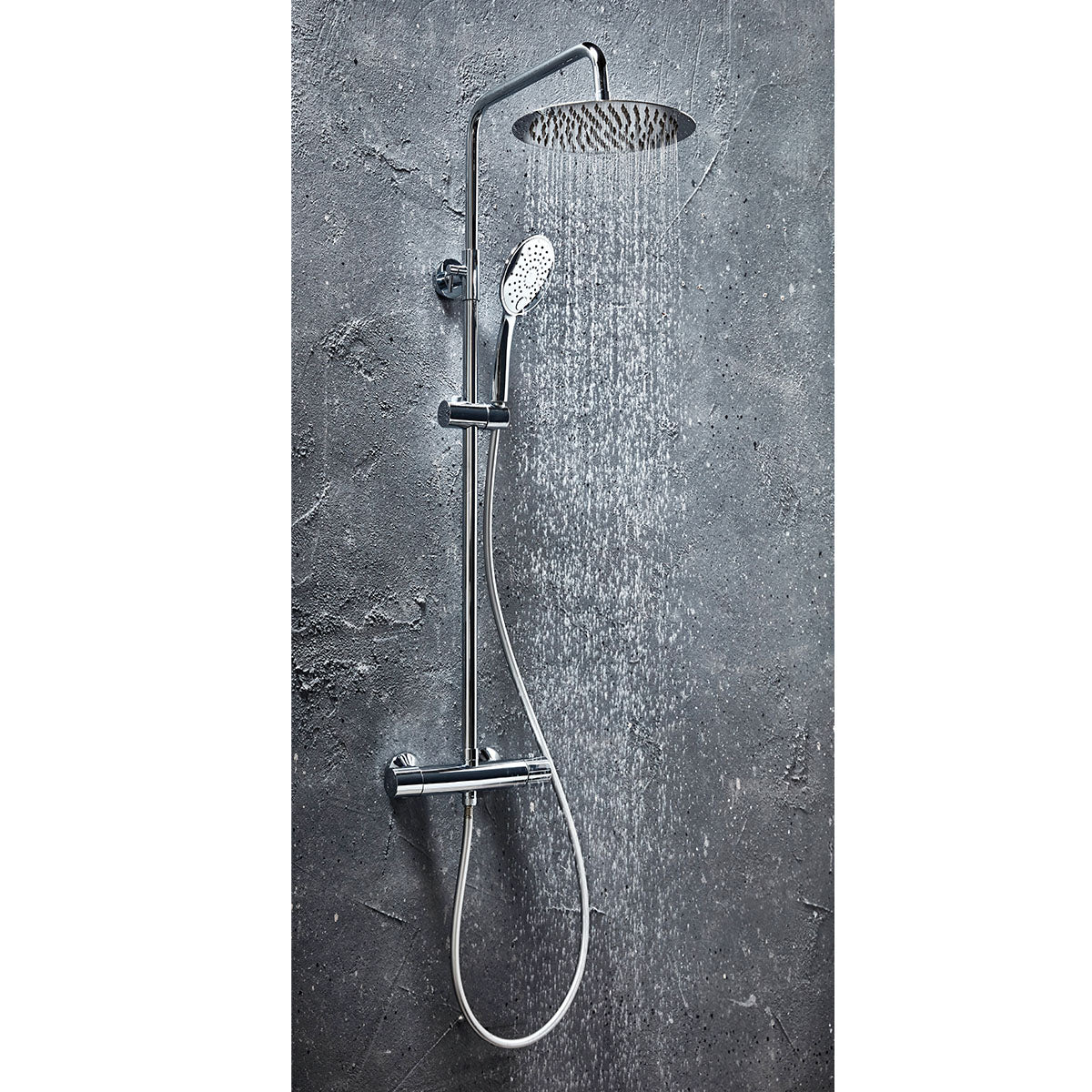 Cool Touch Round Bar Valve, Adjustable Rigid Riser