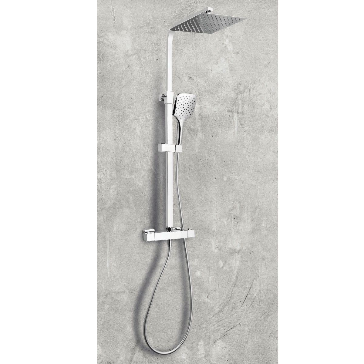 Square Cool Touch Round Bar Valve, Adjustable Rigid Riser
