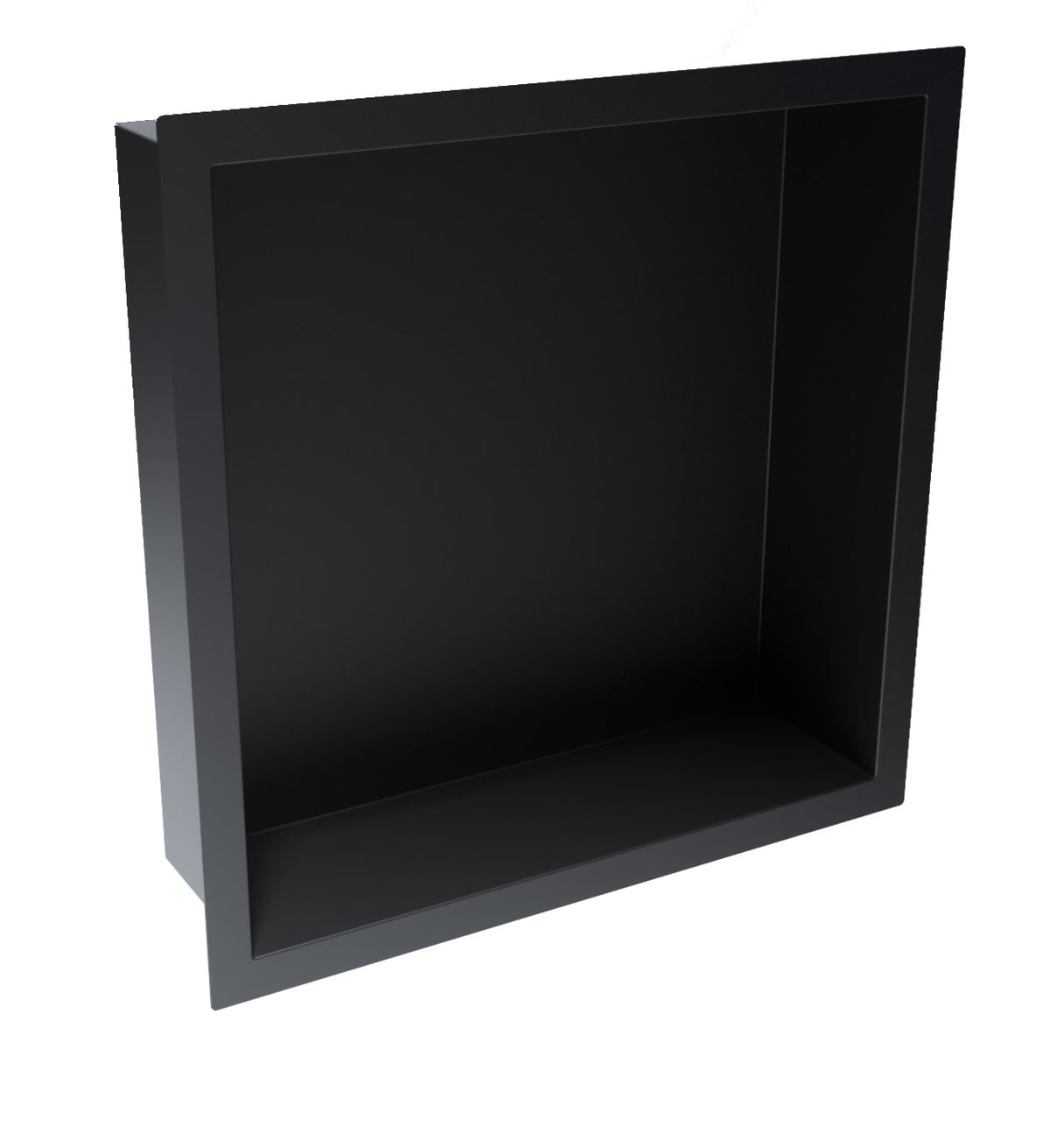 Inset Shower Niche 300x300mm Matt Black